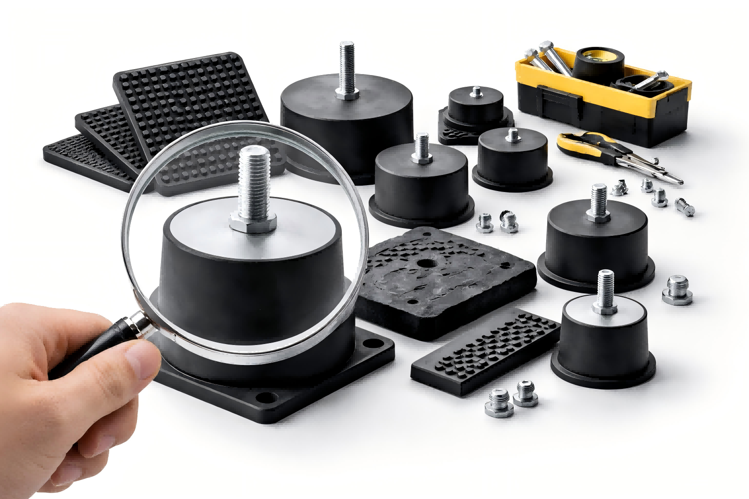 How to Choose Rubber Vibration Pads