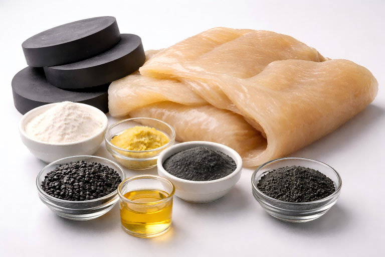 Uncured Rubber