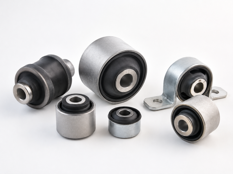 Rubber Bushings with Steel Sleeve