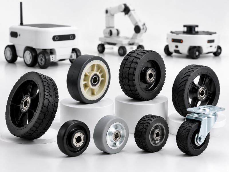Small Robot Rubber Wheel