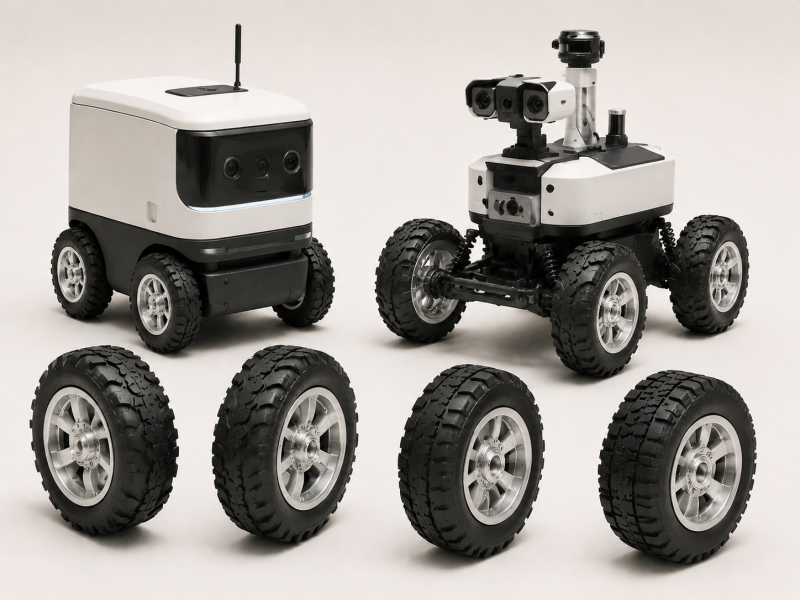 Robotics Rubber Wheels