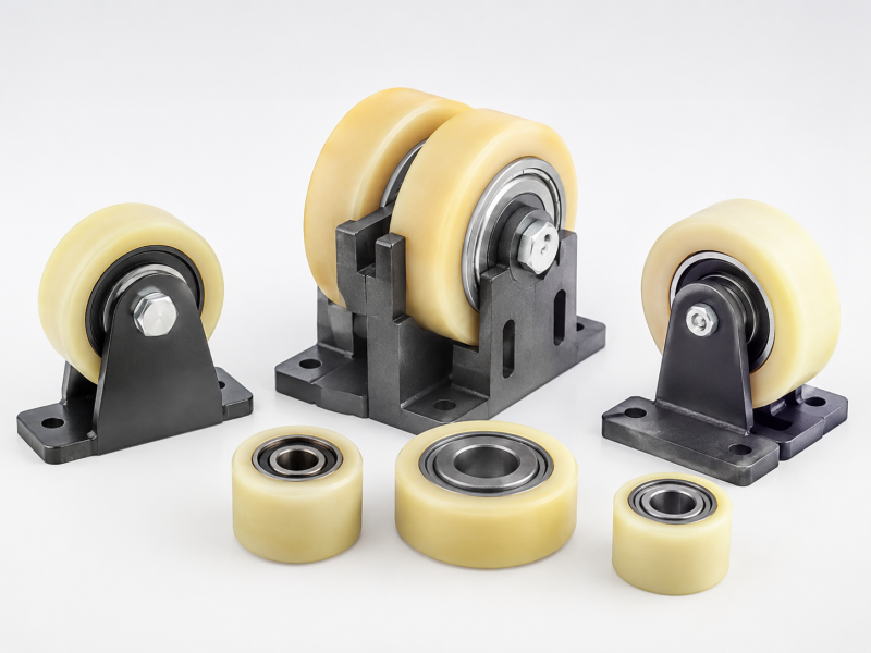 Custom Elevator Guide Shoe Rollers