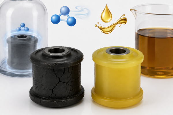 Rubber Bushings vs Polyurethane