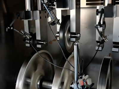 Ginotek Rubber Elevator Wheel Test 2
